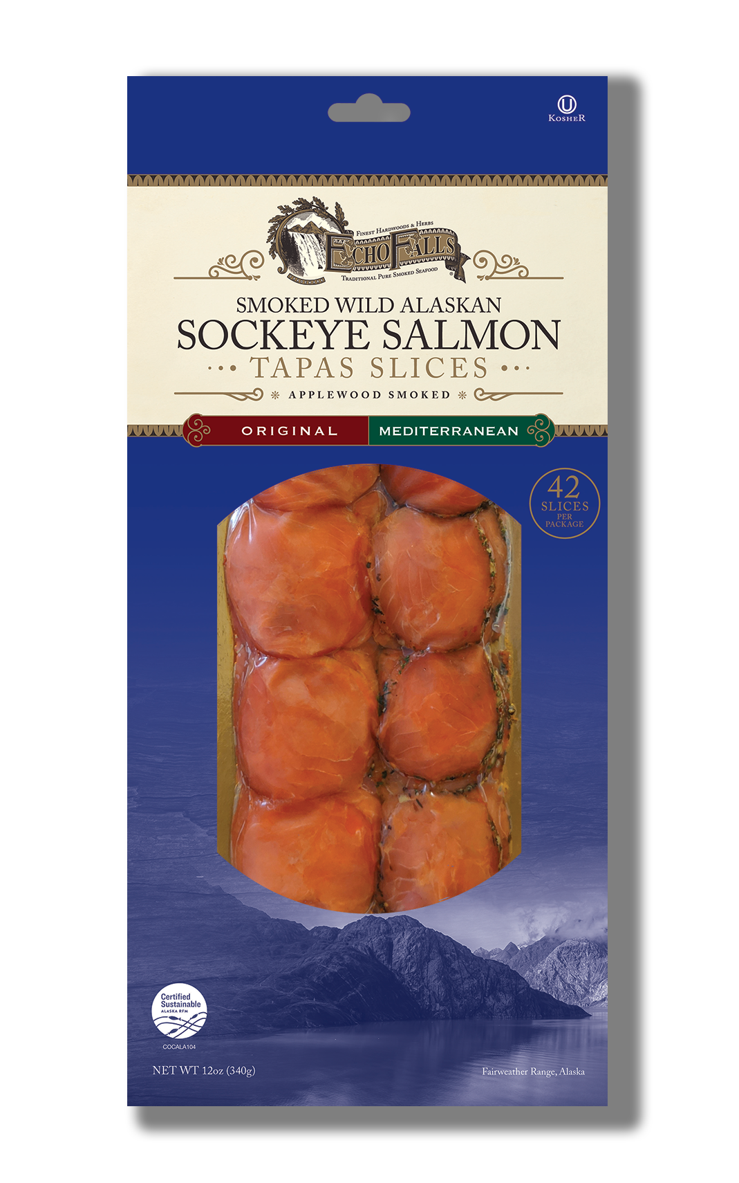 Echo Falls Cs Sockeye Tapas Duo 12oz Ocean Beauty Setting The Standard For Quality Since 1910