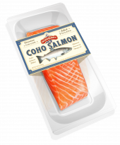 OCEAN BEAUTY WILD SALMON BURGER FROZEN GLUTEN FREE 8OZ