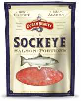 Marine Harvest by MOWI Wild Sockeye Salmon Portion - 8oz